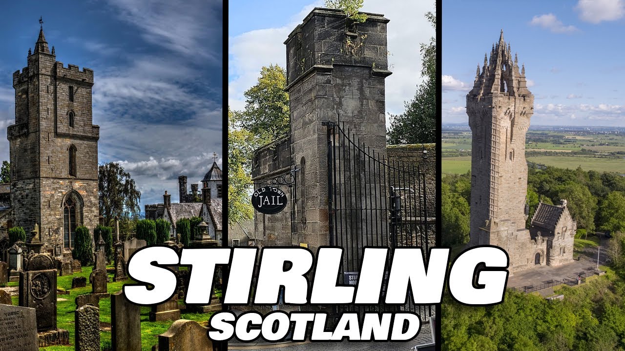 Explore Stirling's Old Town Jail, Holy Rude Church & Majestic Castle