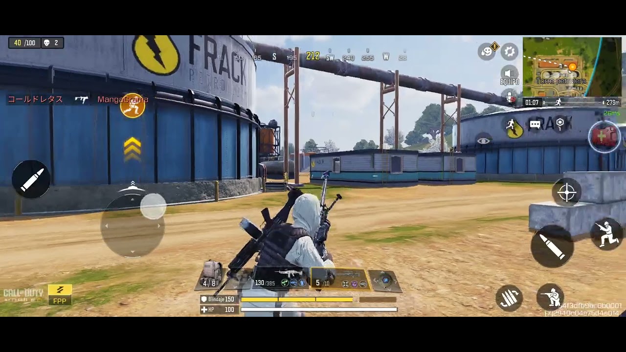 Call of duty Mobile en Motorola g84 5g gráficos muy altos Snapdragon 695