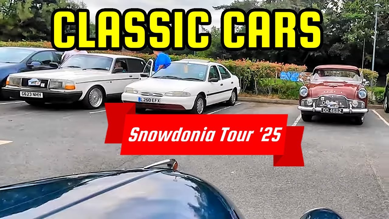 Classic Cars tour Snowdonia National Park 2025