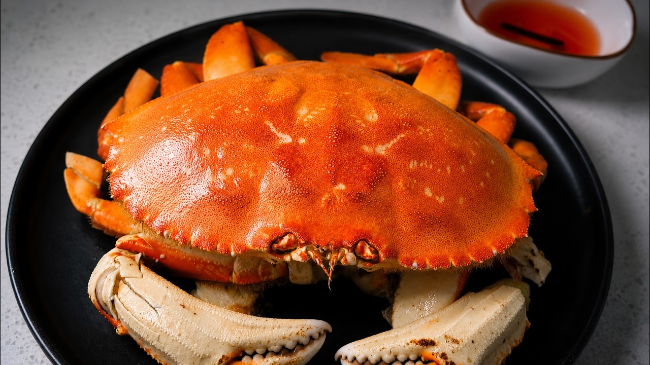 冻蟹你会做吗？Can you make frozen crabs?潮式冻温哥华蟹Chaozhou Frozen Vancouver Crab#cooking #food #delicious