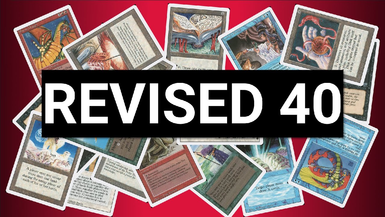 Revised 40 - Format Introduction for Magic: the Gathering MTG