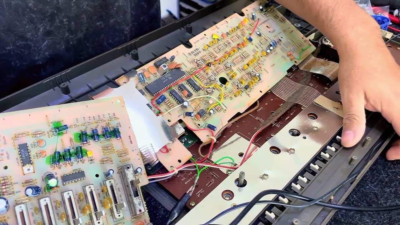 Reparación de audio casio MT 100