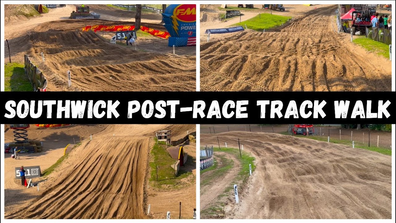 How Sandy & Rough is the Southwick National?! Post-Race Track Walk & Race Review Pro Motocross Rd 6 