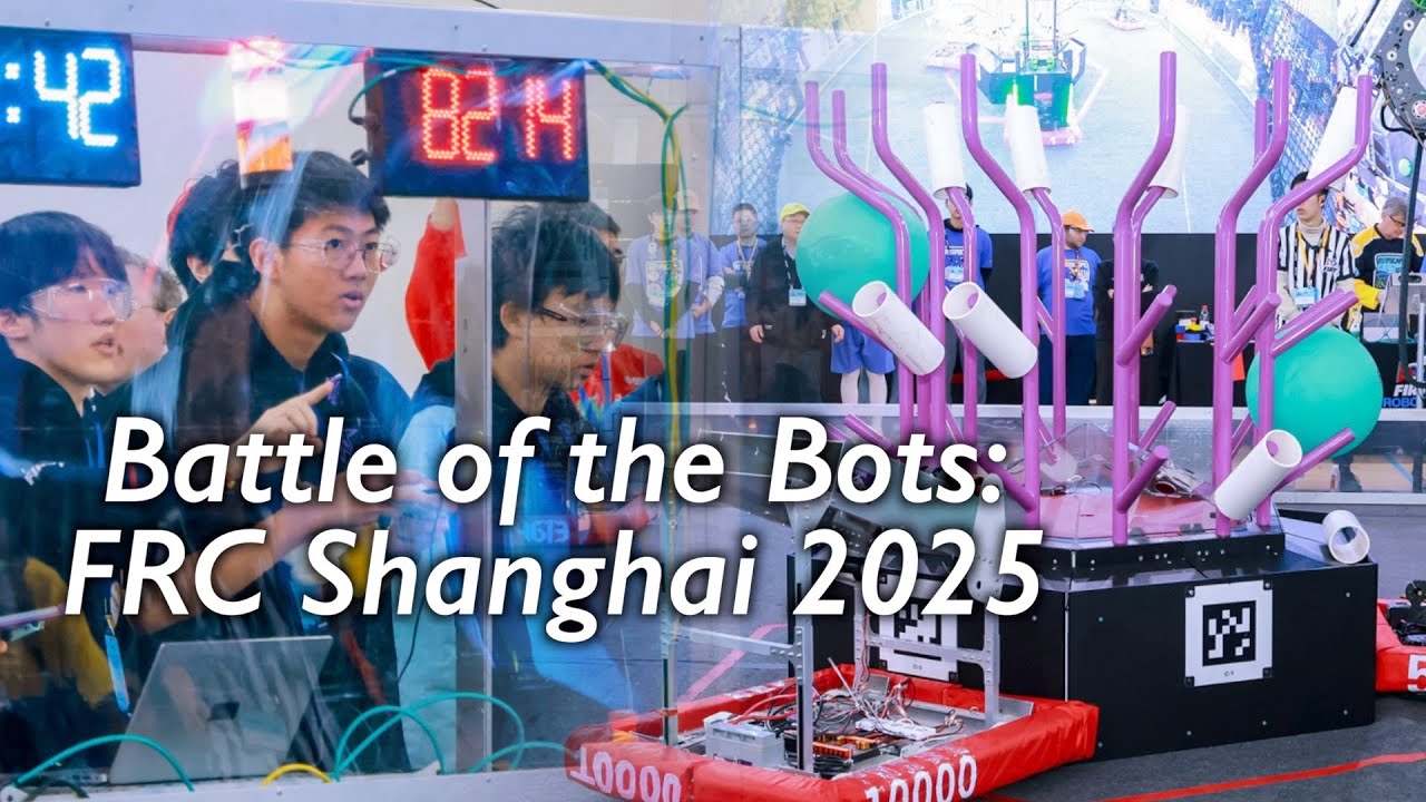 First robotics competition in Shanghai: A global stage for young innovators