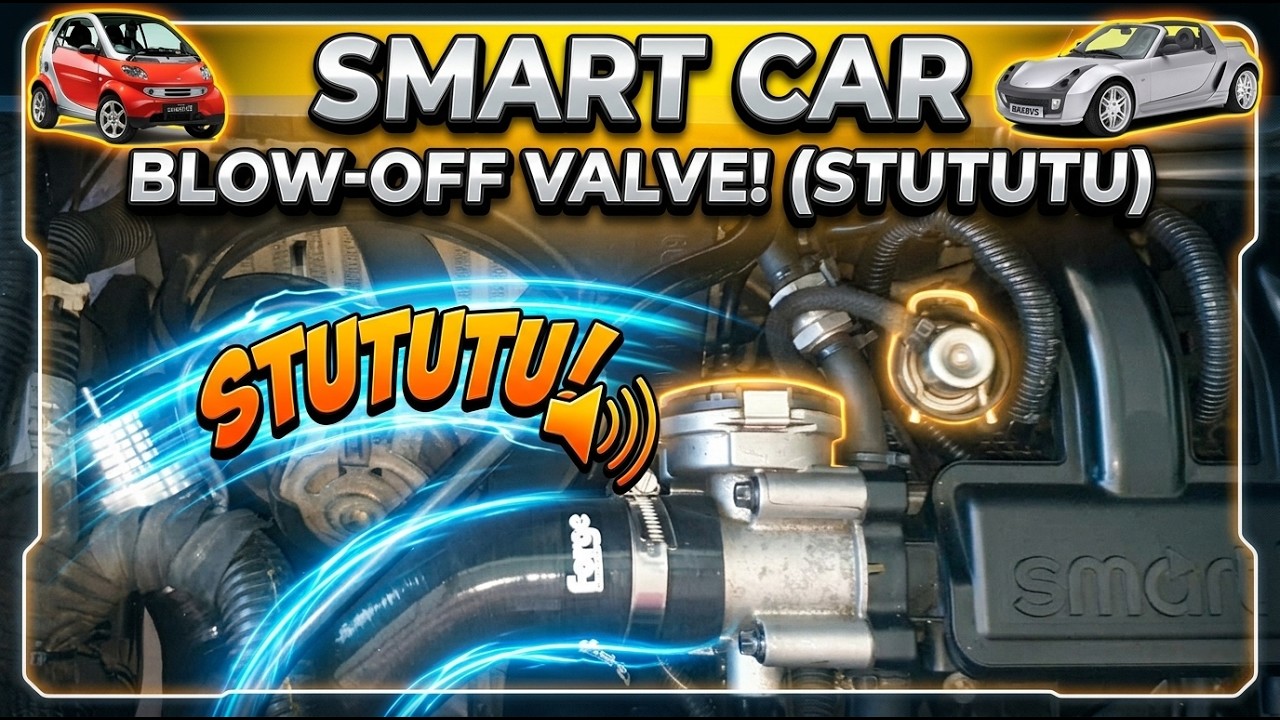 Boost Your Smart Fortwo/Roadster Performance? Blow Off Valve Installation Guide!