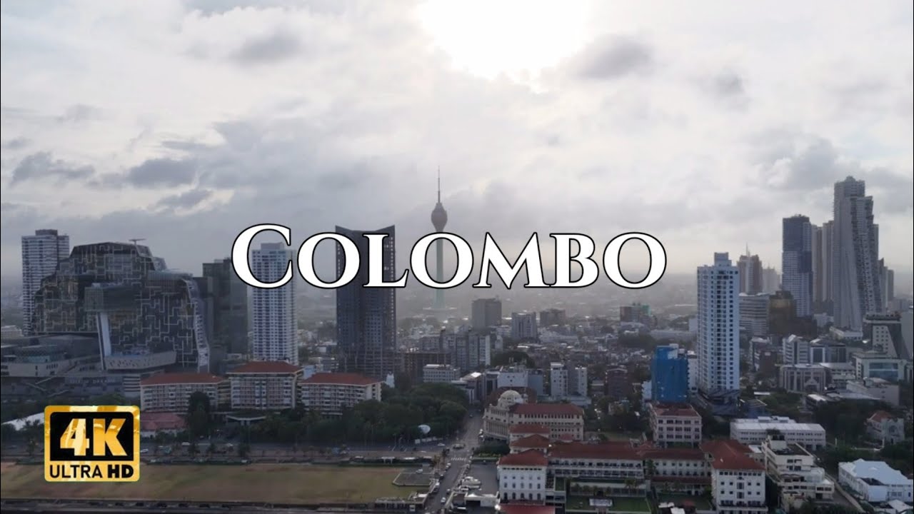Colombo, Capital of Sri Lanka 🇱🇰 By Drone Footage #colombo #srilanka #asia