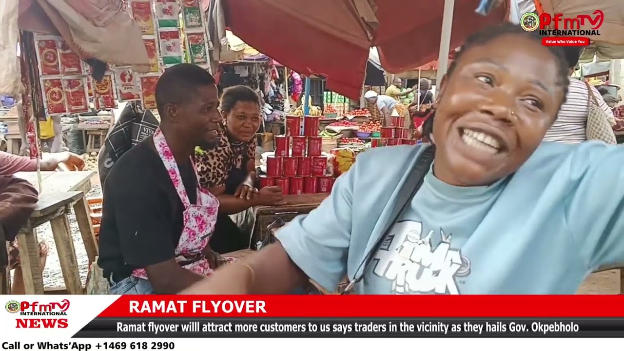 Ramat flyover will attract more customers to us says traders in the vicinity