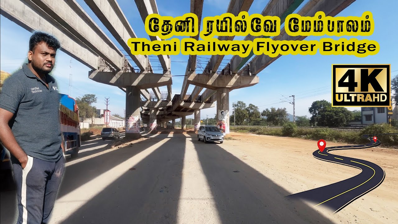 Theni Railway Bridge Construction –  Madurai to Bodi Railways@SearchingBirds-p4s