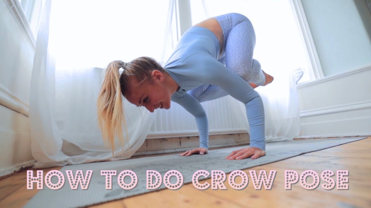 How to do CROW POSE - GeGe Yoga