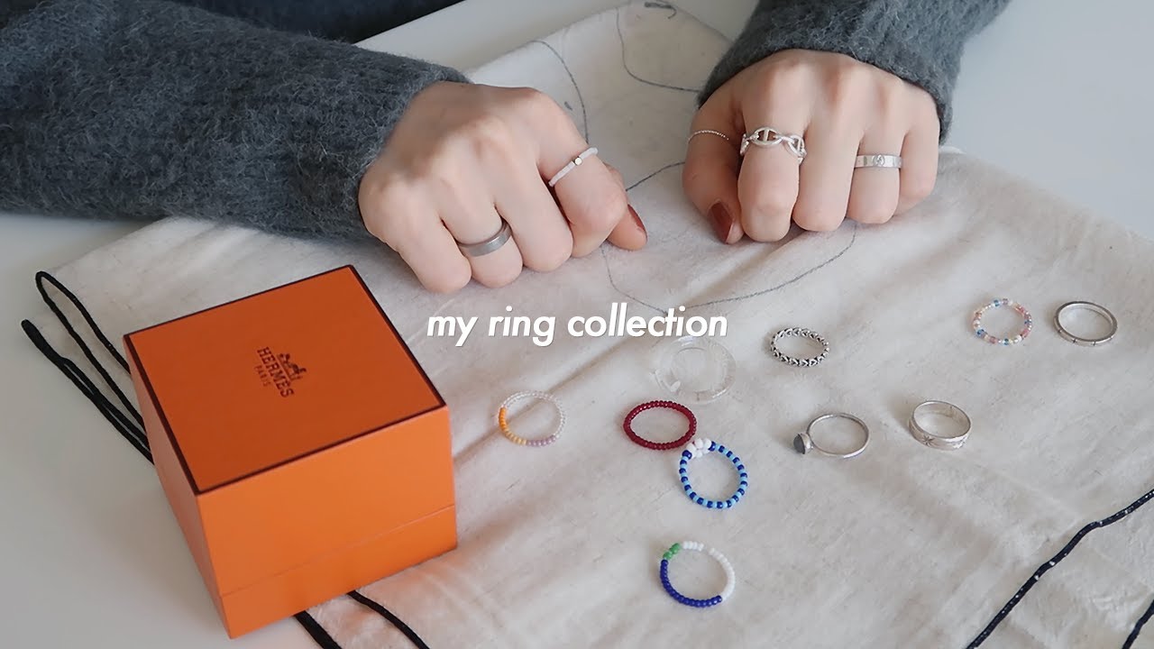 MY RING COLLECTION💍반지는 실버만 고집하는 은반지 덕후의 반지 소개