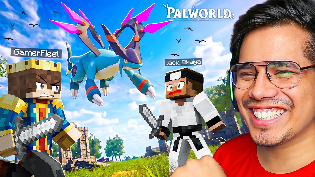FINALLY WE CAUGHT JETRAGON IN NEW PALWORD😱