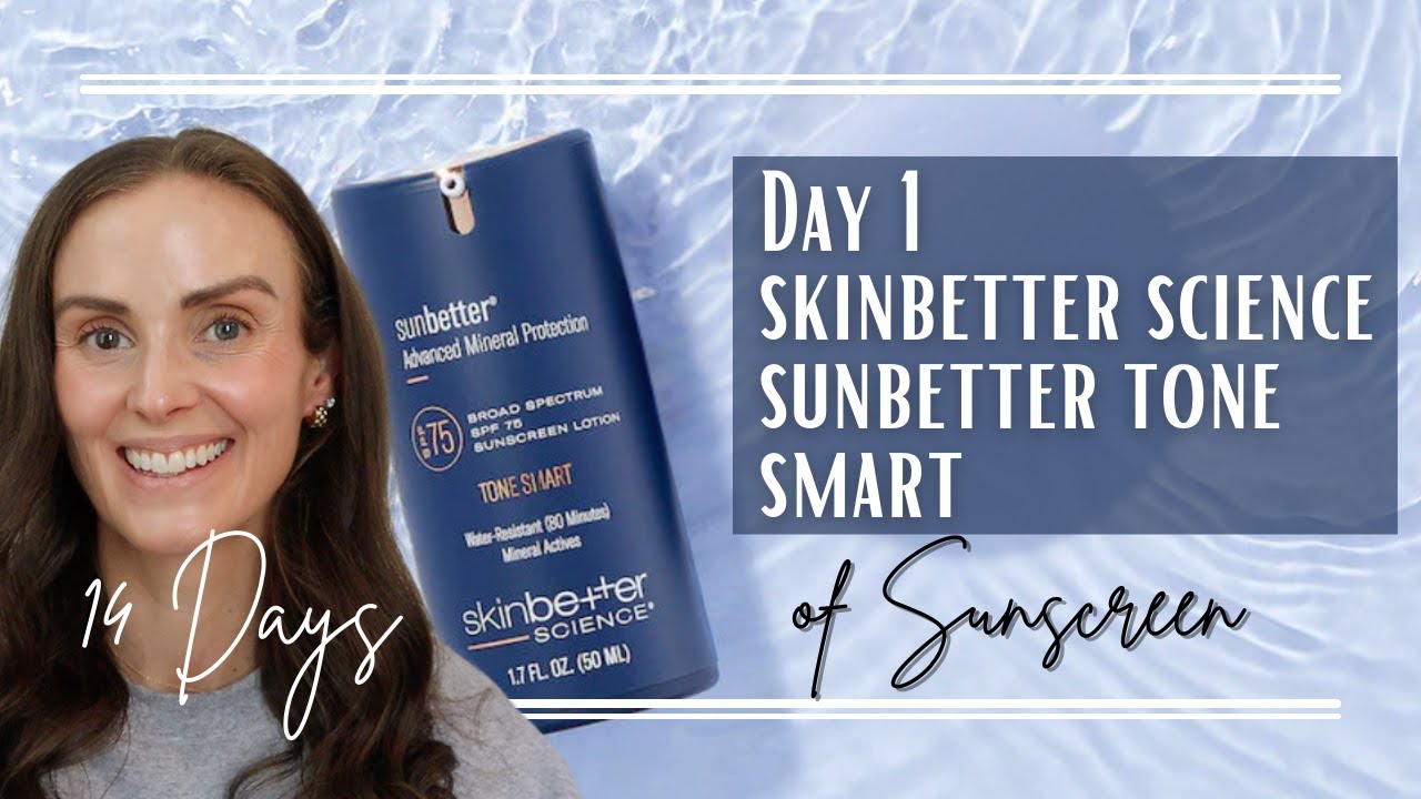 🧡 14 Days of Sunscreen | Day 1: Skinbetter Science Sunbetter Tone Smart SPF 75 (Is It Worth $75?!)