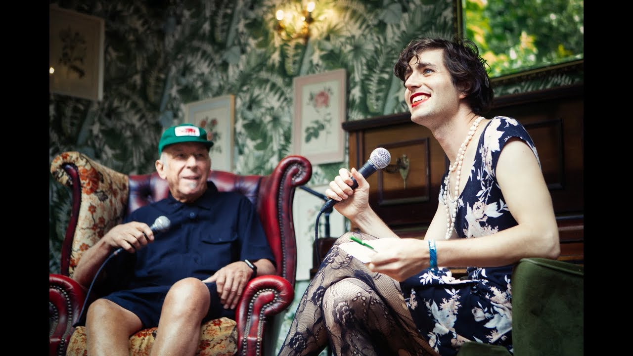 John Cale and Ezra Furman in conversation at End Of The Road Festival