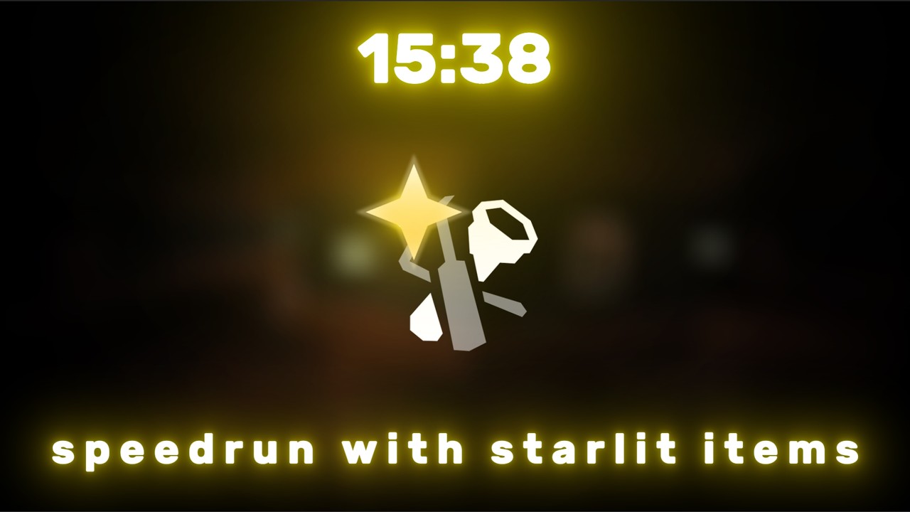 How OP are the new starlight upgrades on items for SPEEDRUNNING - Full Run | DOORS Stairwell update