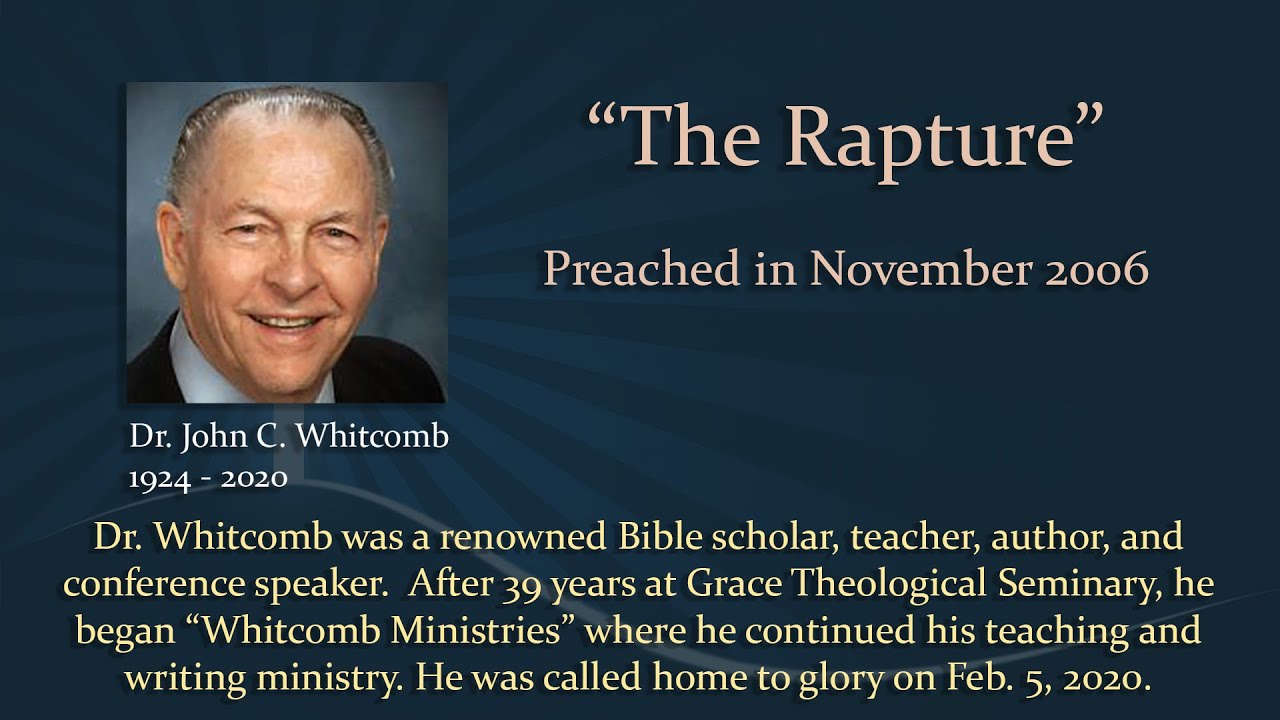 Dr. John C. Whitcomb - 