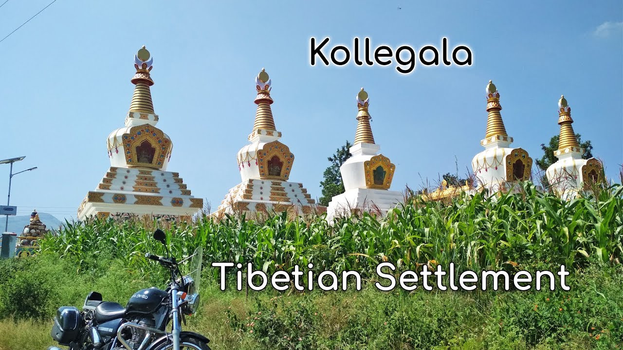 Kollegal Tibetian Settlement Monastery Dhondenling Odeyarpalya Ride Karnataka Tourism