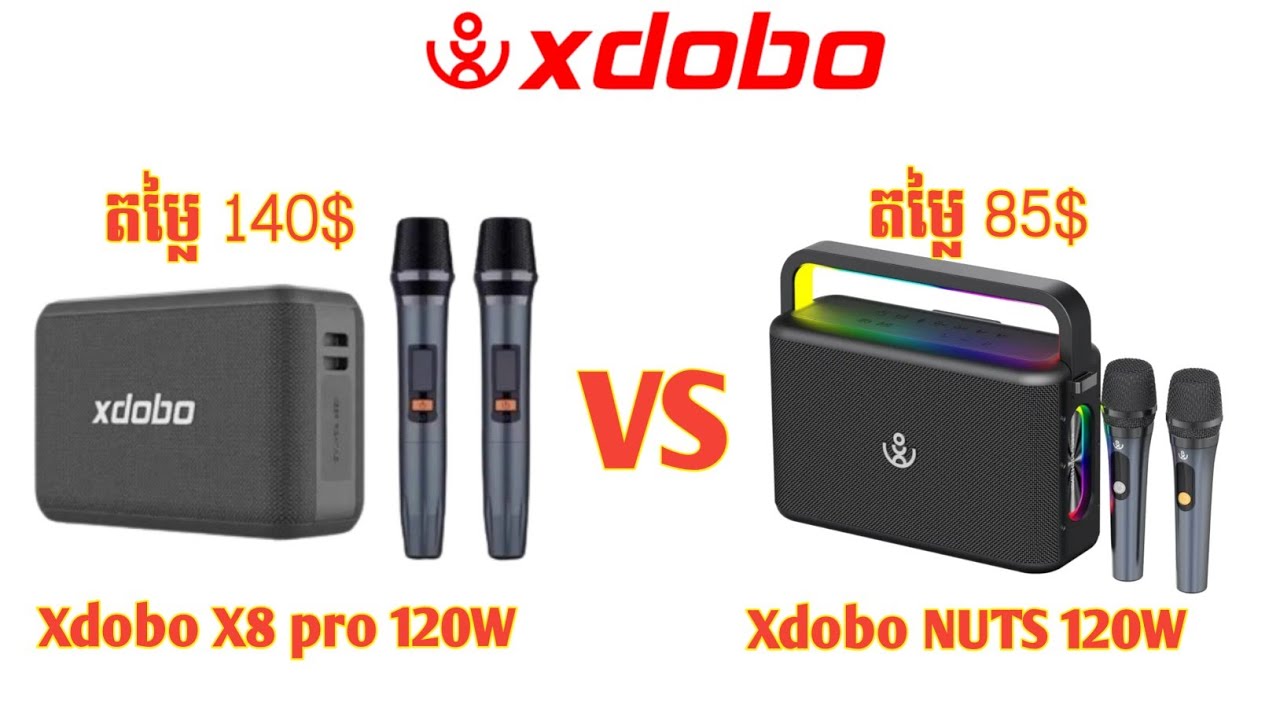 XDOBO X8 pro 120W VS XDOBO Nuts 120W