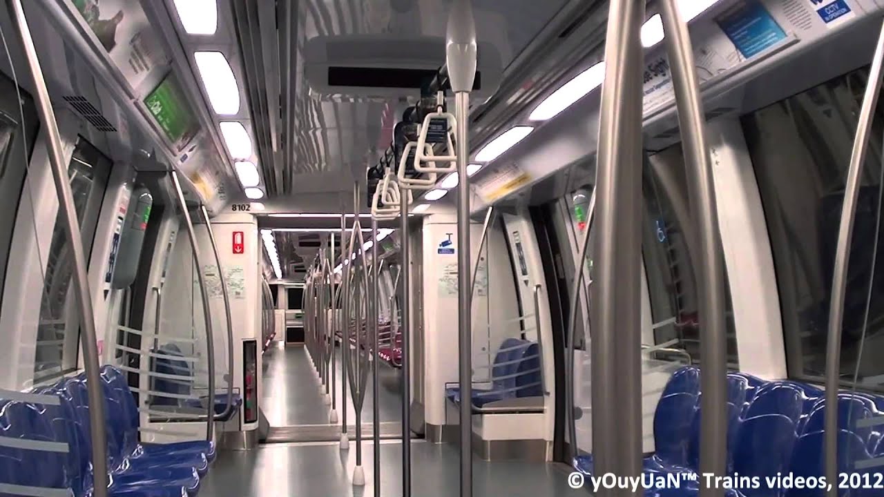 SMRT C830 010 - Train ride from Labrador Park to Haw Par Villa (Dhoby Ghaut)