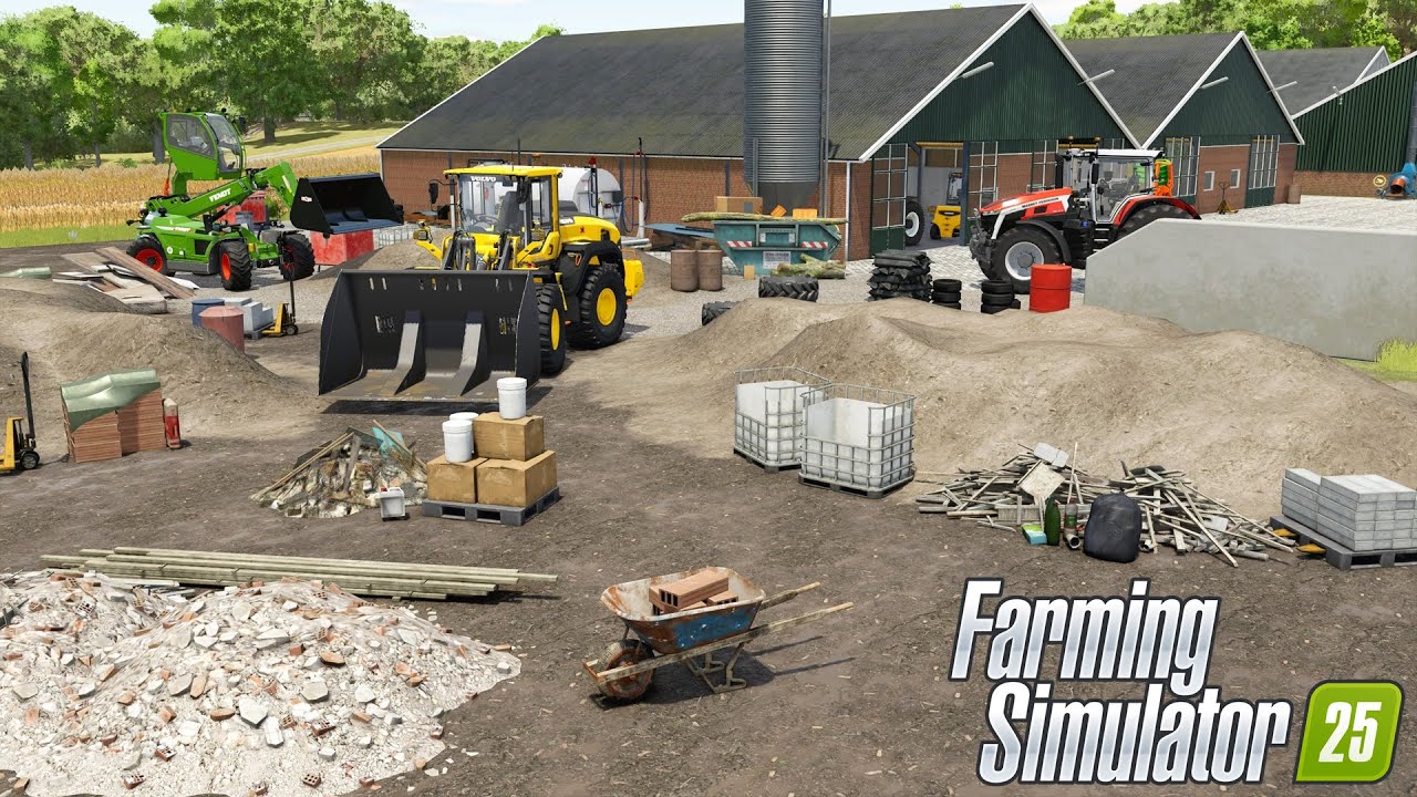 NEDERLANDSE BOERDERIJ UITBREIDEN + KOEIENSCHUUR!? - Farming Simulator 25