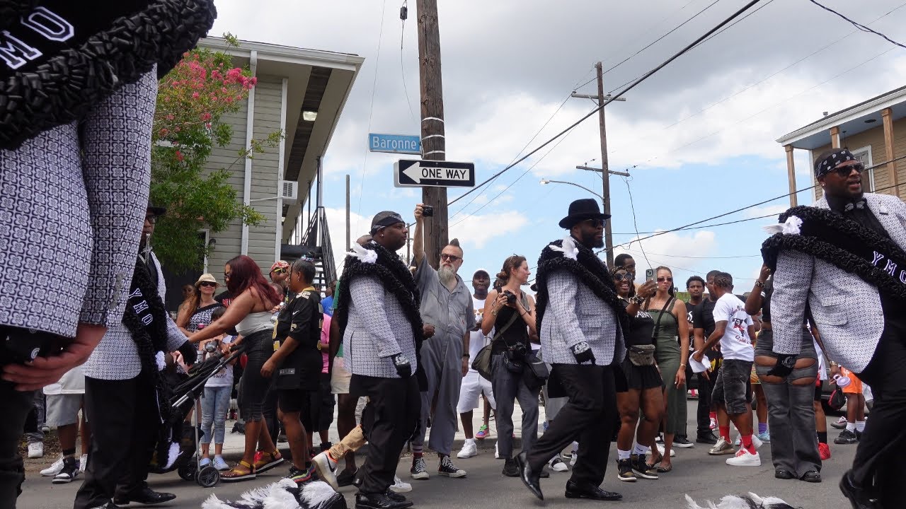 New Orleans Second | Line Young Men Olympian 2024 | Celebrating 140 Years of Tradition
