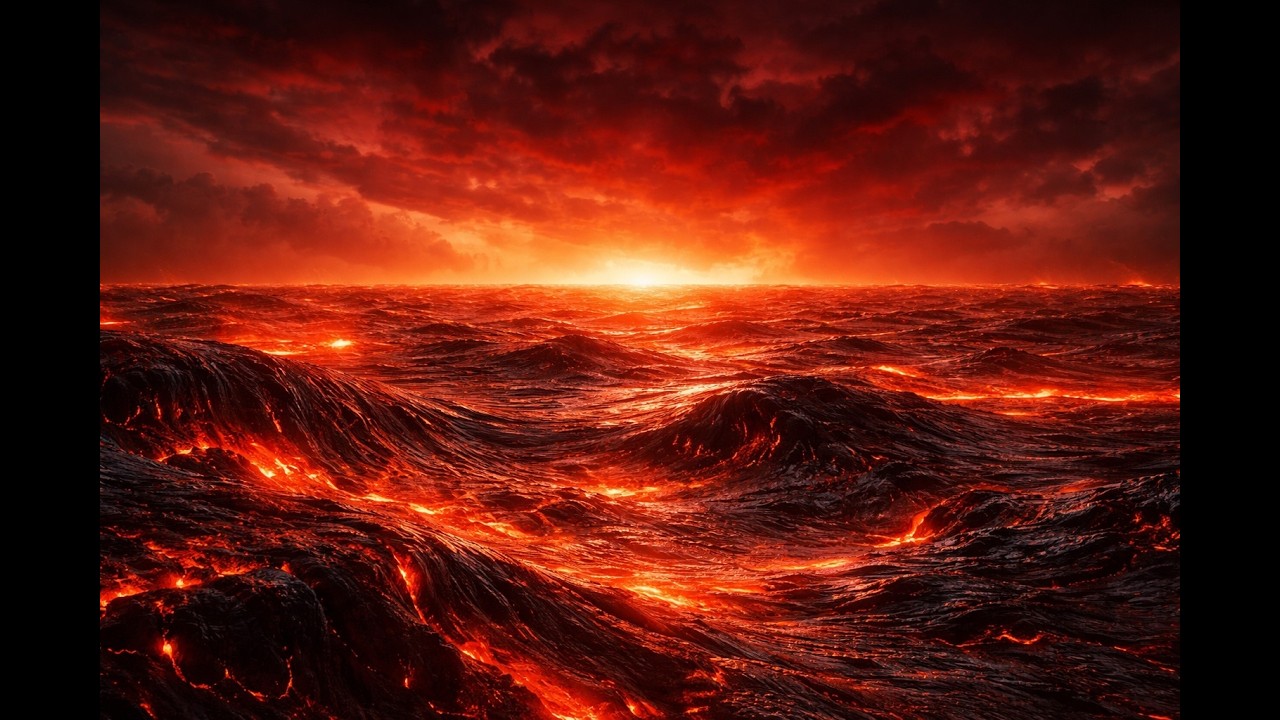 Beneath the Molten Sea | Meditative Dark Ambient Soundscape