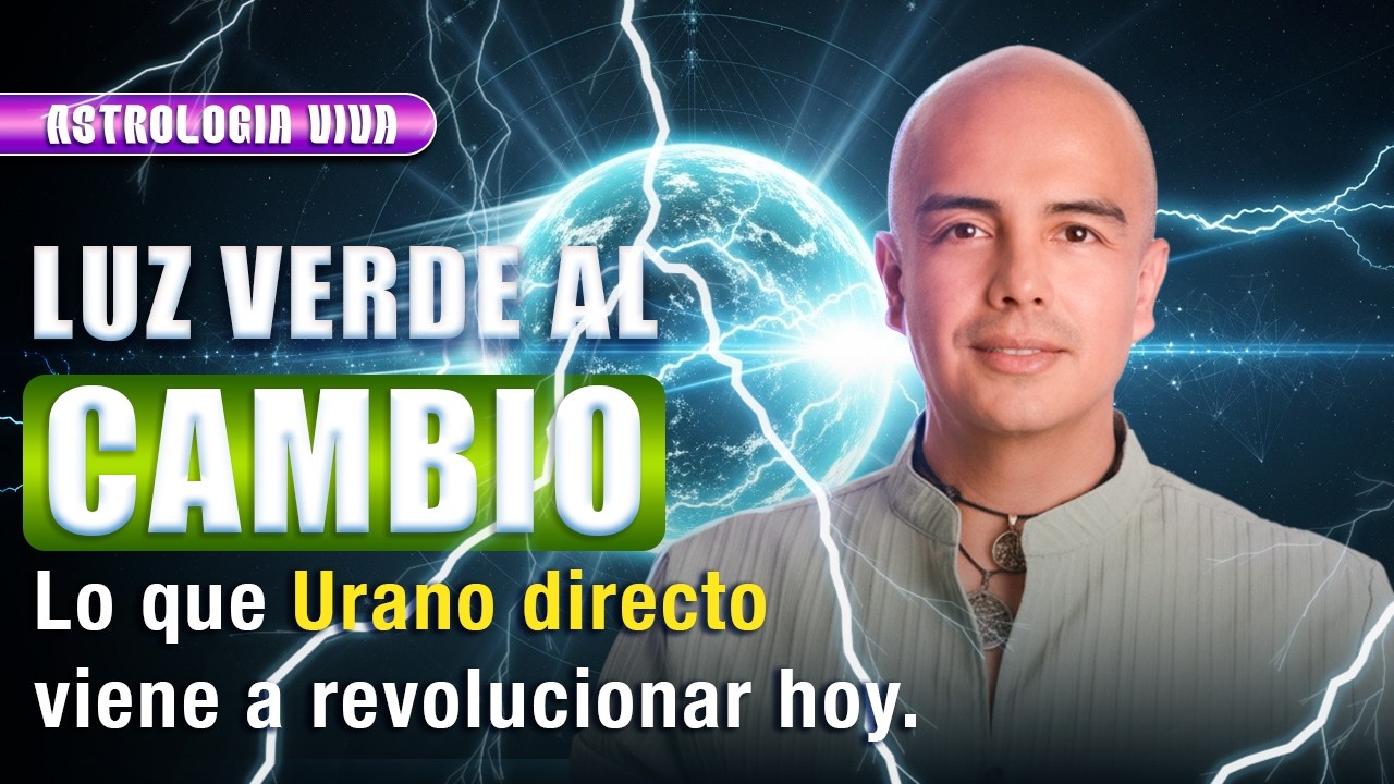 Urano Directo ¿Crisis o Suerte? 🎲 ¡DEJA DE RESISTIRTE! 🛑 El salto evolutivo ⚛️ dimensional #yt
