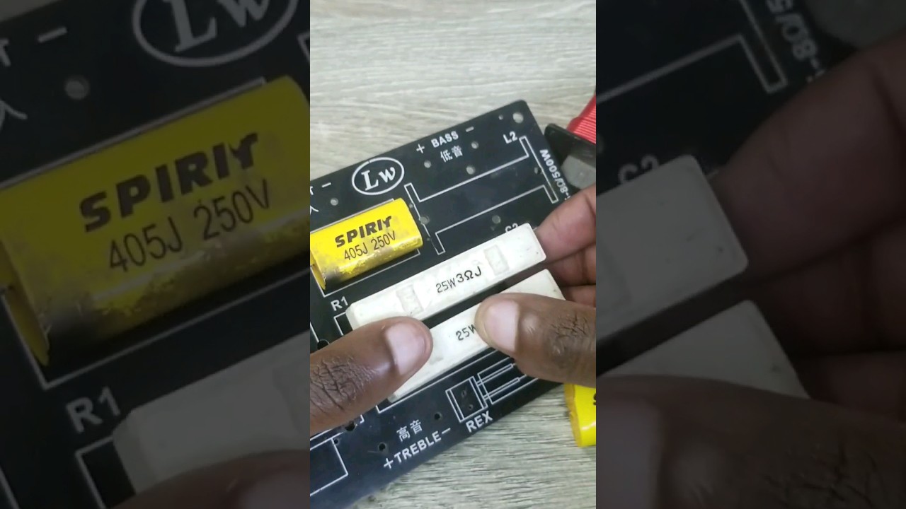 2 Way Crossover For Speakers Diy