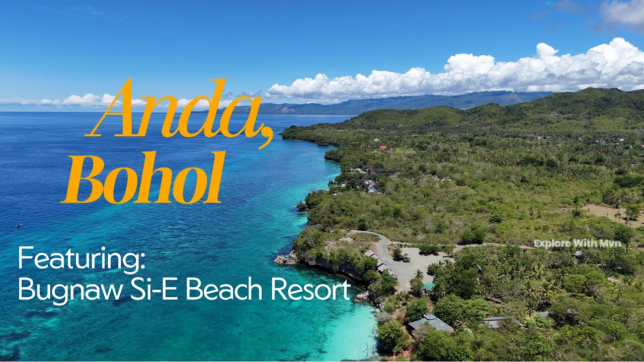 Bugnaw Si-E Resort in Anda, Bohol AMAZING blue beach | ExploreWithMvn