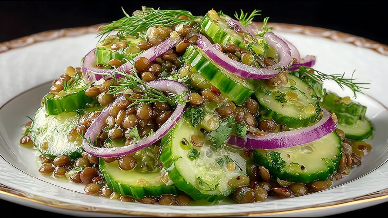 💪Lentil and Chia Salad &mdash; MORE PROTEIN than Steak! | A Healthy Recipe for Your Heart and Blood Sugar