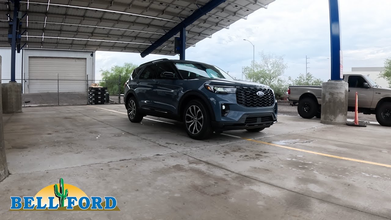 2025 Ford Explorer ST POV Walk Around | Bell Ford (Sport Meets Family Utility)