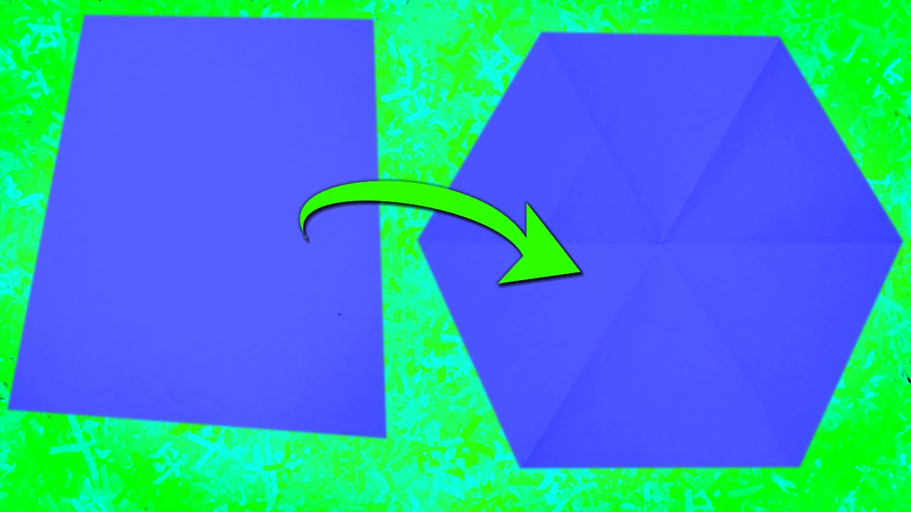 How to Cut a Hexagon from Rectangle