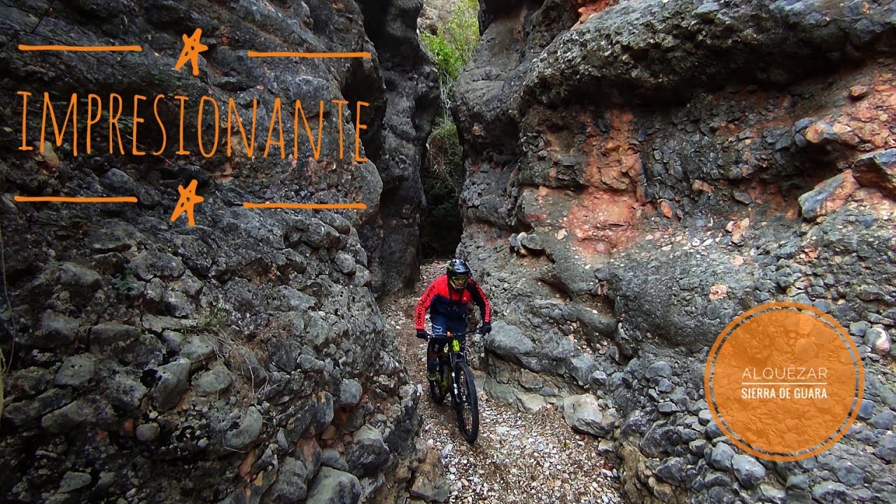 💥IMPRESIONANTE💥 EL 8 DE ALQUEZAR Una ruta  Enduro MTB🗻 en la Sierra de Guara