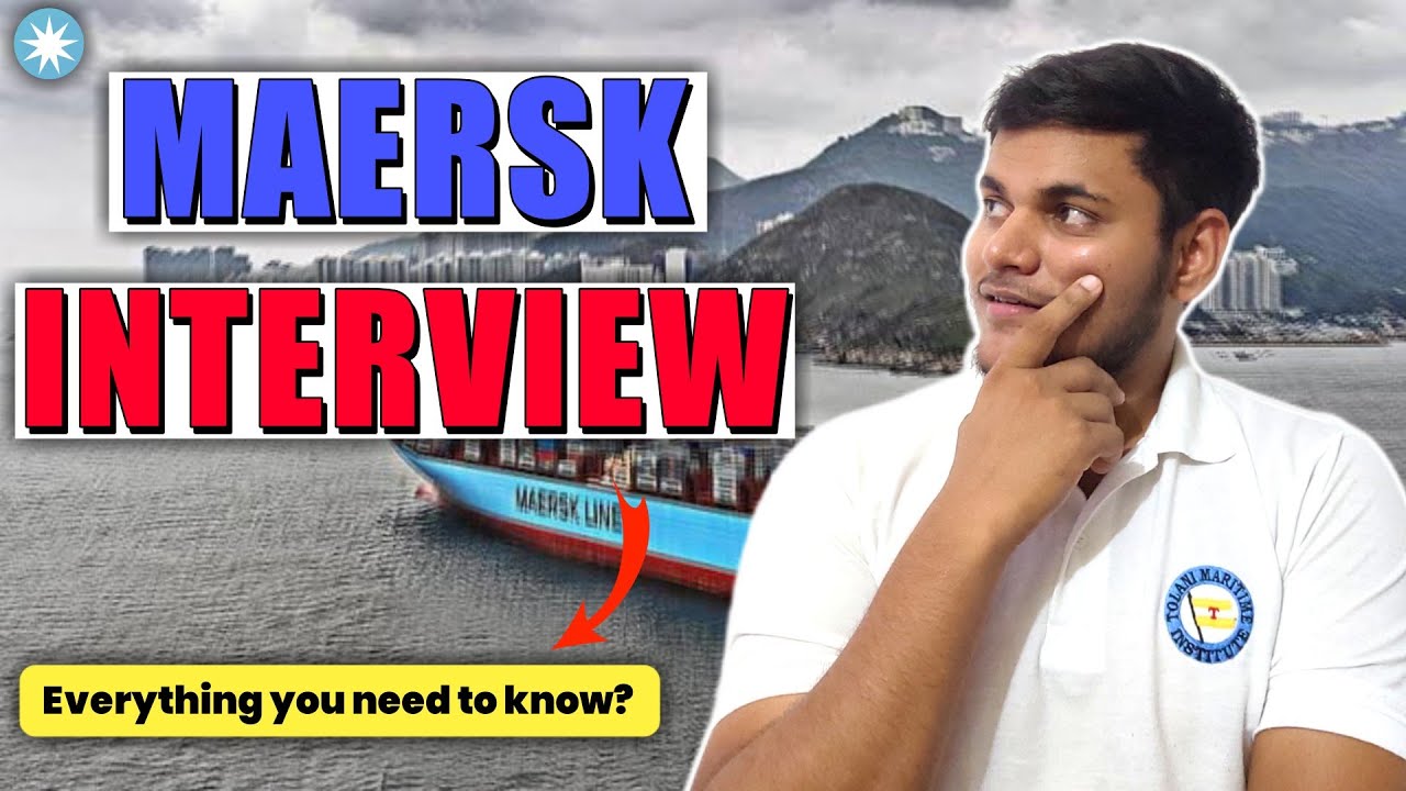 TIPS FOR MAERSK INTERVIEW  | AMET MAERSK RECRUITMENT DRIVE |AUG 2023 | MarineR SK
