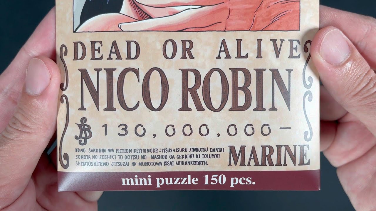 DID I JUST GOT AN ADDITIONAL PUZZLE PIECE? // NICO ROBIN PUZZLE BOUNTY