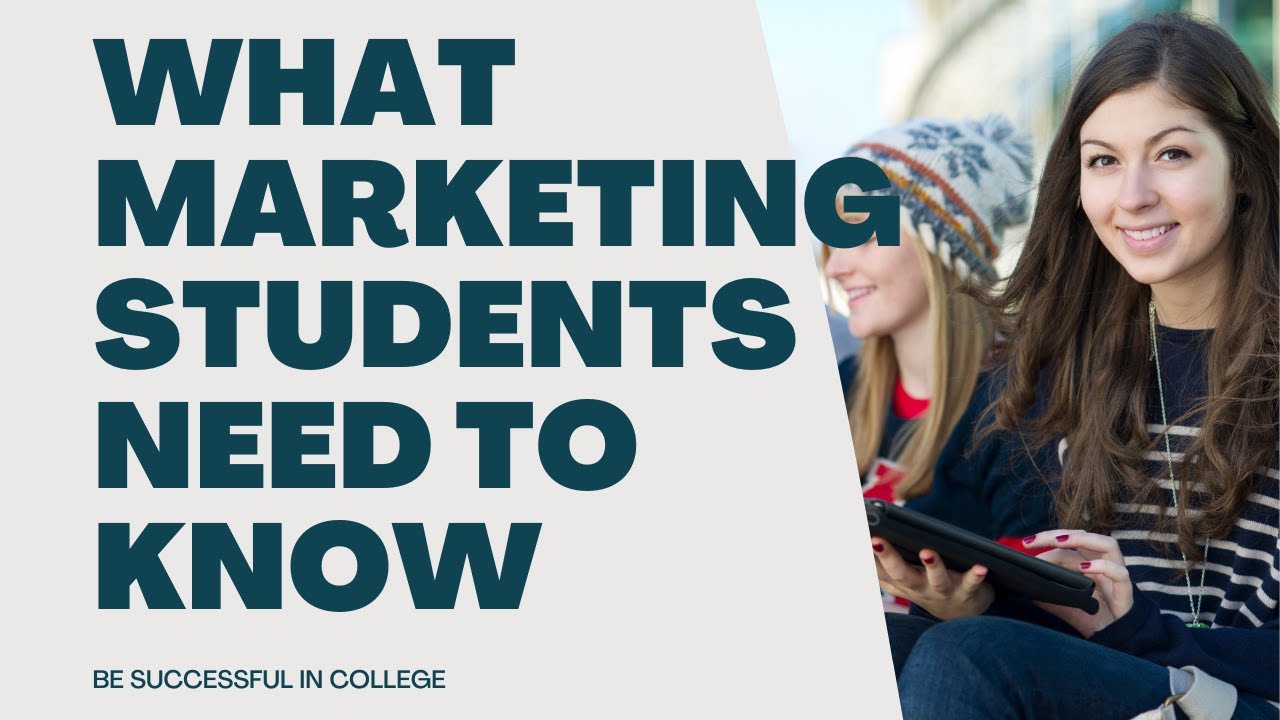The Best Advice for Marketing Majors