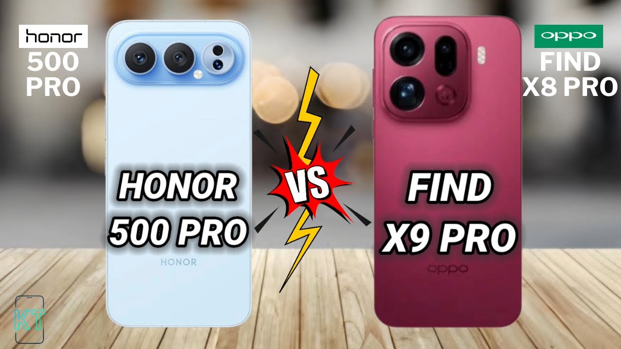 Honor 500 Pro vs Oppo Find X9 Pro | KEM Tech