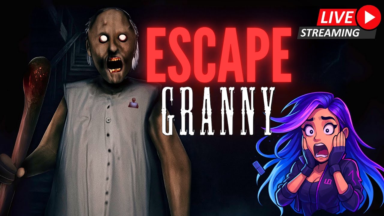 LIVE🔴GRANNY GAMEPLAY || HORROR LIVE STREAM | LadyLag Diaries Live Stream 