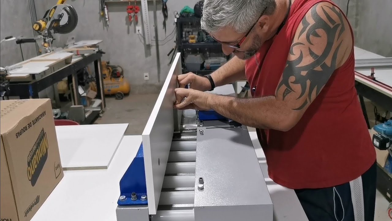 Coladeira de borda minelli H1100 Teste prático e erros de uso
