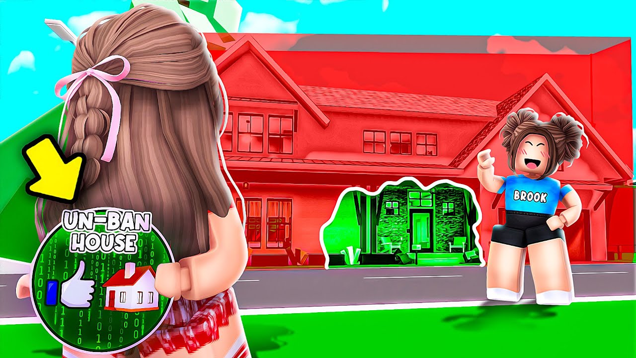 I Got BANNED From My SISTER'S HOUSE.. So I Broke In!! (Brookhaven RP)