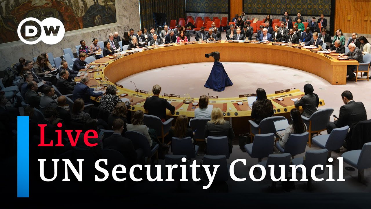 Live: UN Security Council on Gaza | DW News