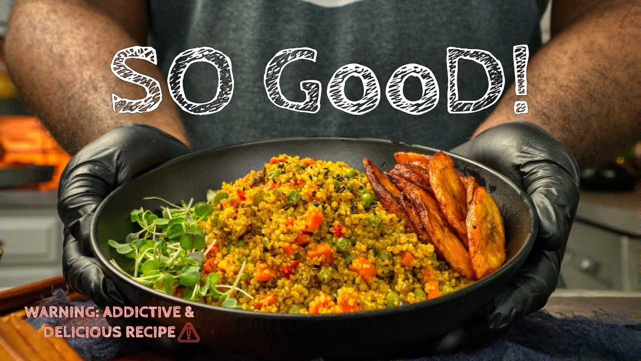 How To Cook QUINOA in 30 Minutes 🌾 | Nigerian Fried Rice Style