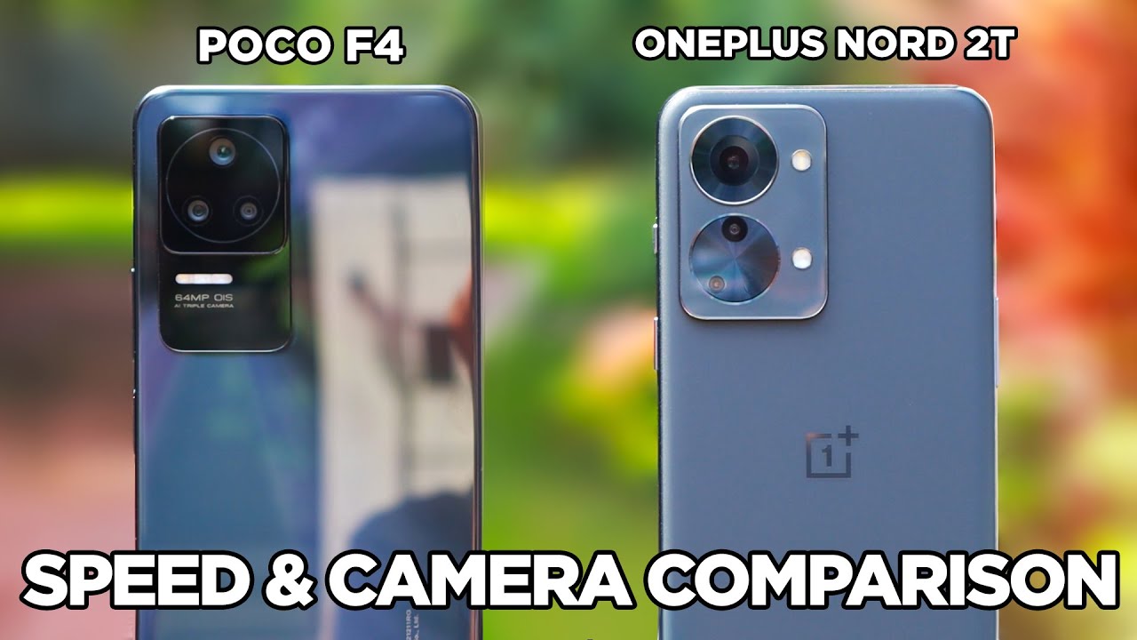 POCO F4 vs OnePlus Nord 2T SPEED & CAMERA Comparison | Zeibiz