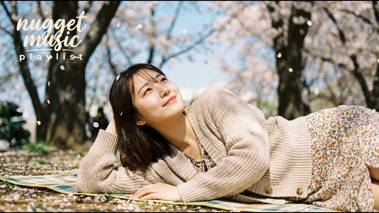 [playlist] 벚꽃 흩날리는 오후, 돗자리 펴고 누워 하늘 바라보기 | 감성너겟