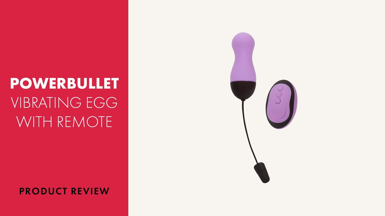 PowerBullet Vibrating Egg & Remote Control Review | PABO