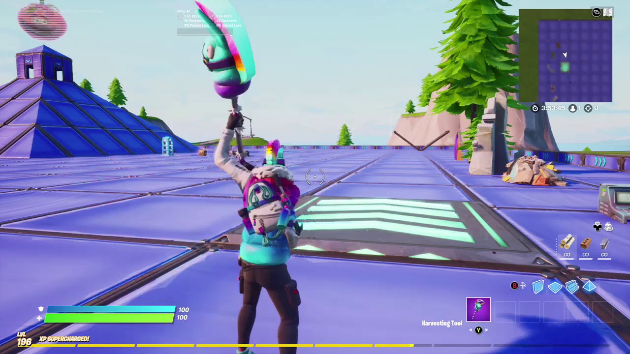 New fortnite crew pack llambro skin gameplay