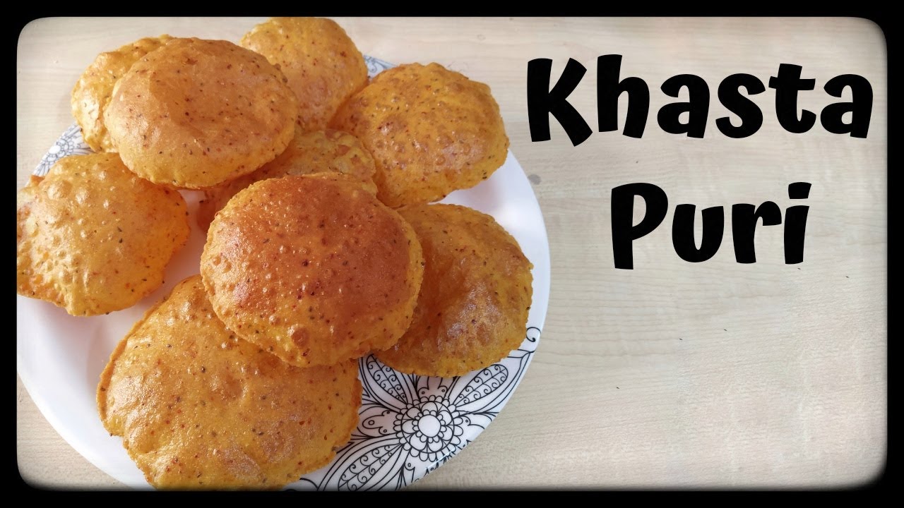 Masala Khasta Puri Recipe | मसाला खस्ता पूरी | Quick & Easy