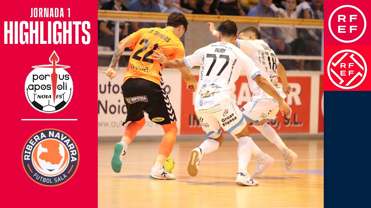 Resumen #PrimeraDivisiónFS | Noia Portus Apostoli 0-1 ATP Iluminación Tudelano Ribera Navarra | J. 1