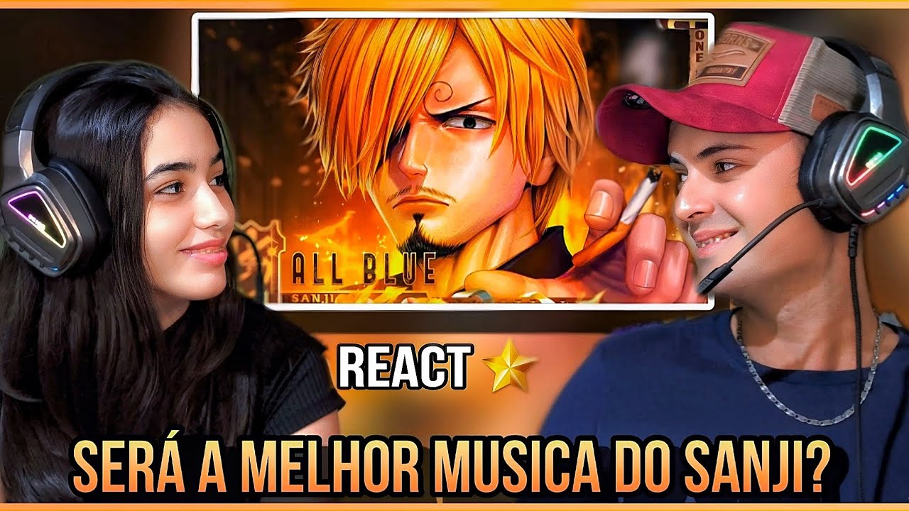 Sanji (One Piece) - All Blue | M4rkim | Casal Lobyn React 🔥