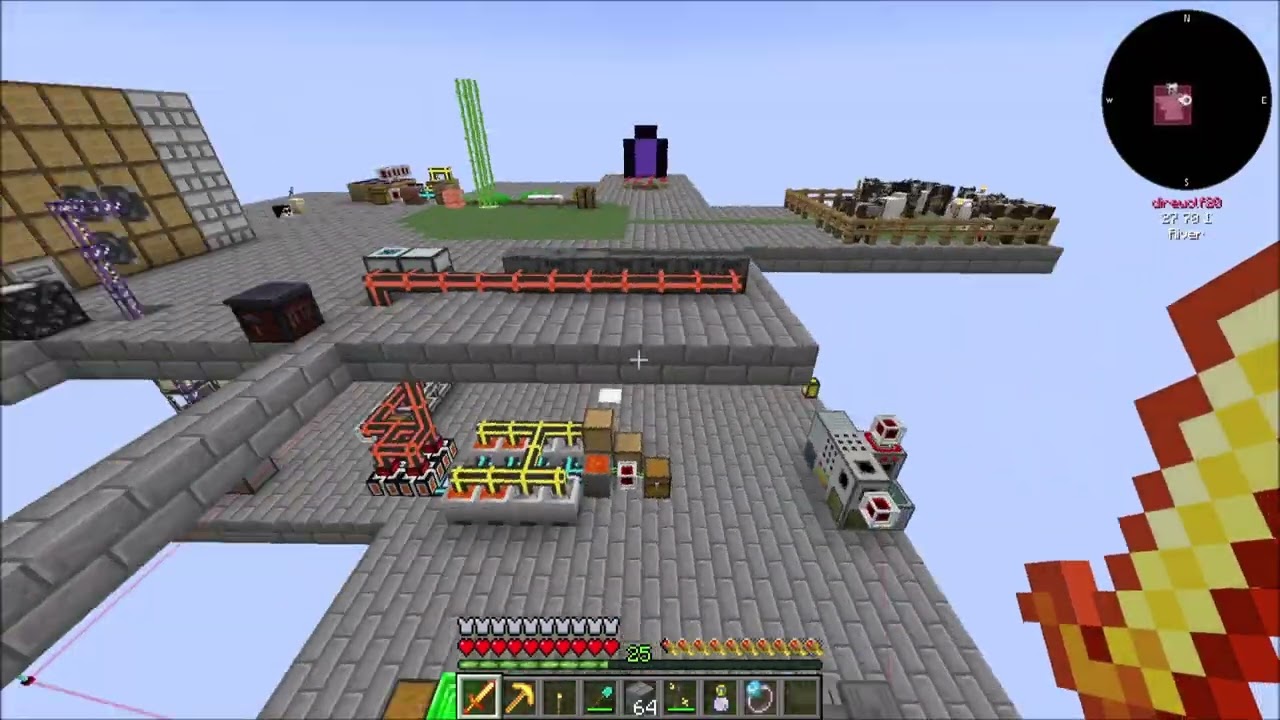 ATM7 Skyblock Ep14 ProjectE and Flight