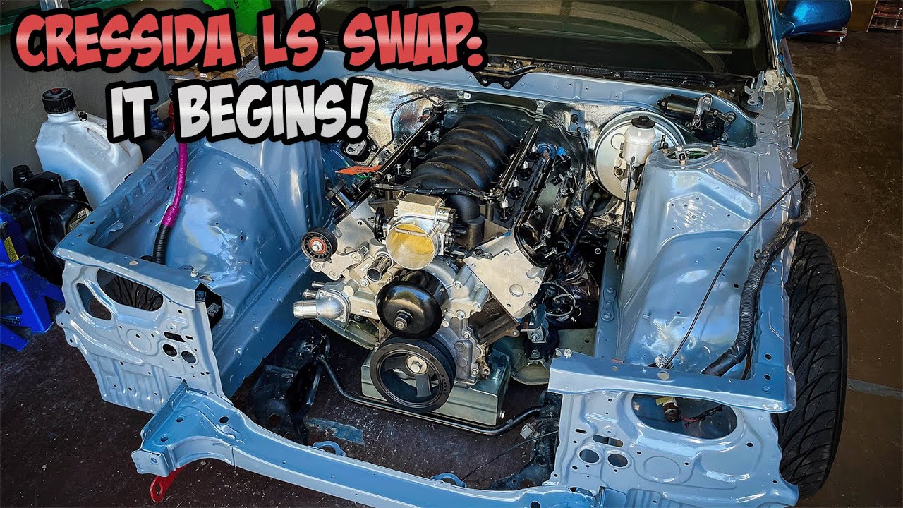 LS Swapping a CRESSIDA | Dropping in the new heart